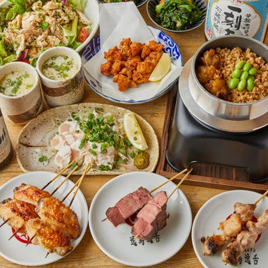 焼き鳥と熟成牛タン 逸鳥逸舌 すすきの店_焼き鳥・牛タン二つの名物をバランスよく味わえる【王道宴会コース】2時間飲み放題付9品4000円