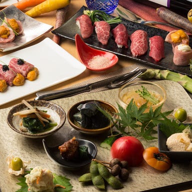 肉寿司 イタリアンバル 閂 心斎橋店 コースの画像