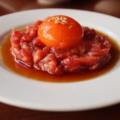 黒毛和牛のユッケ