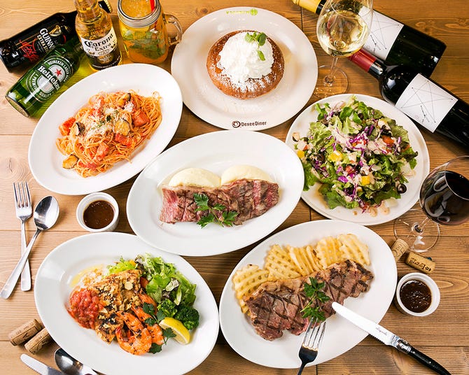 Steak Cafe By Dexeediner お台場店 お台場 ダイニングバー イタリアン イタリア料理 ぐるなび