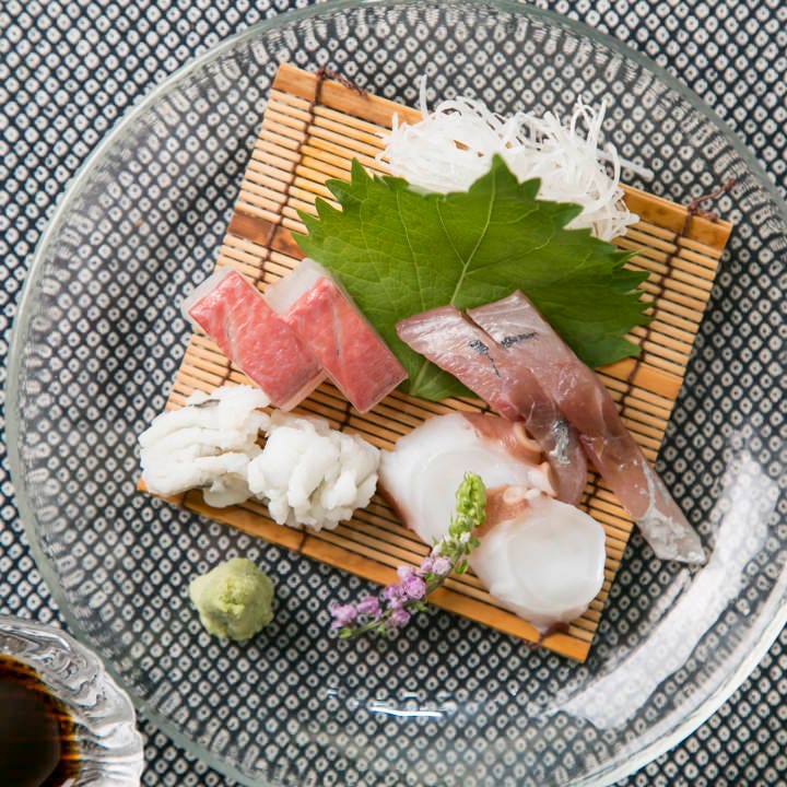 旬魚介と京都の上質食材にひと工夫