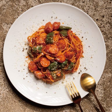 Apple Lodge_にんにく香るナポリタン