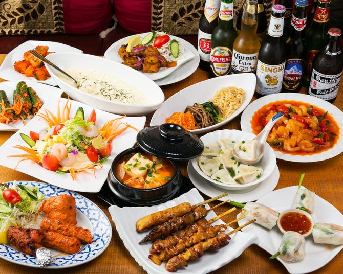 アジアンダイニング Bar Sathi 代官山店 代官山 アジア エスニック料理 ぐるなび