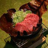 郷土料理｢飛騨牛朴葉みそ焼ステーキ｣