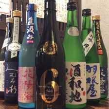 厳選された日本酒をご用意！