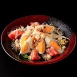 シーザーサラダ/韓国風サラダ（ちょれぎサラダ）/お豆腐とツナの和風サラダ