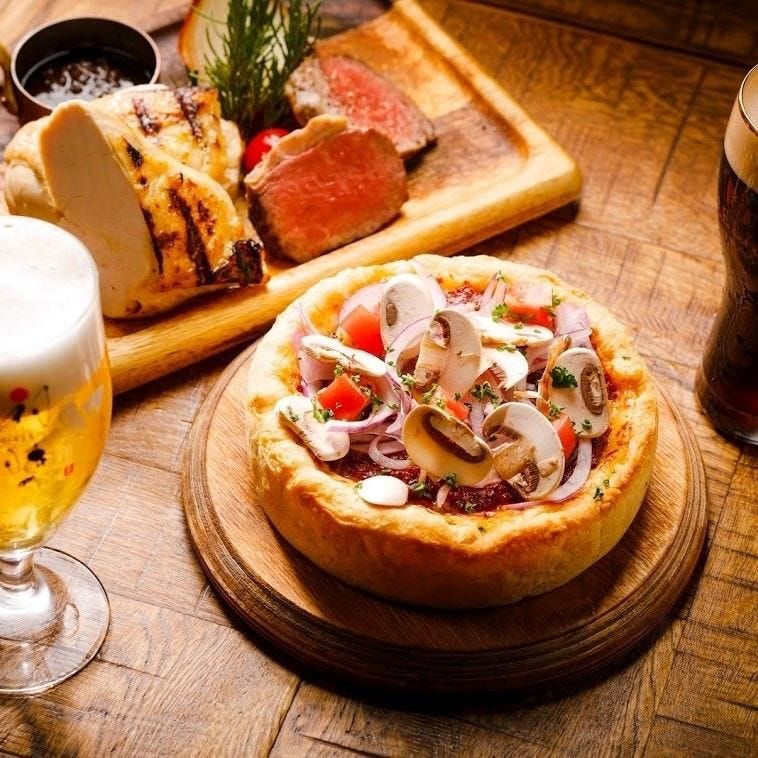 2h飲放 クラフトビールフリーフロー 特製シャルキトリー アンガスビーフとシカゴピザコースの詳細 ザ グリルリパブリックシカゴピザ ビア 六本木 イタリアン イタリア料理 ぐるなび