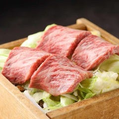 名物料理「黒毛和牛水煙蒸し」