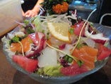山葵香る海鮮サラダ