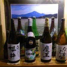 蕎麦に合う地酒の種類豊富！