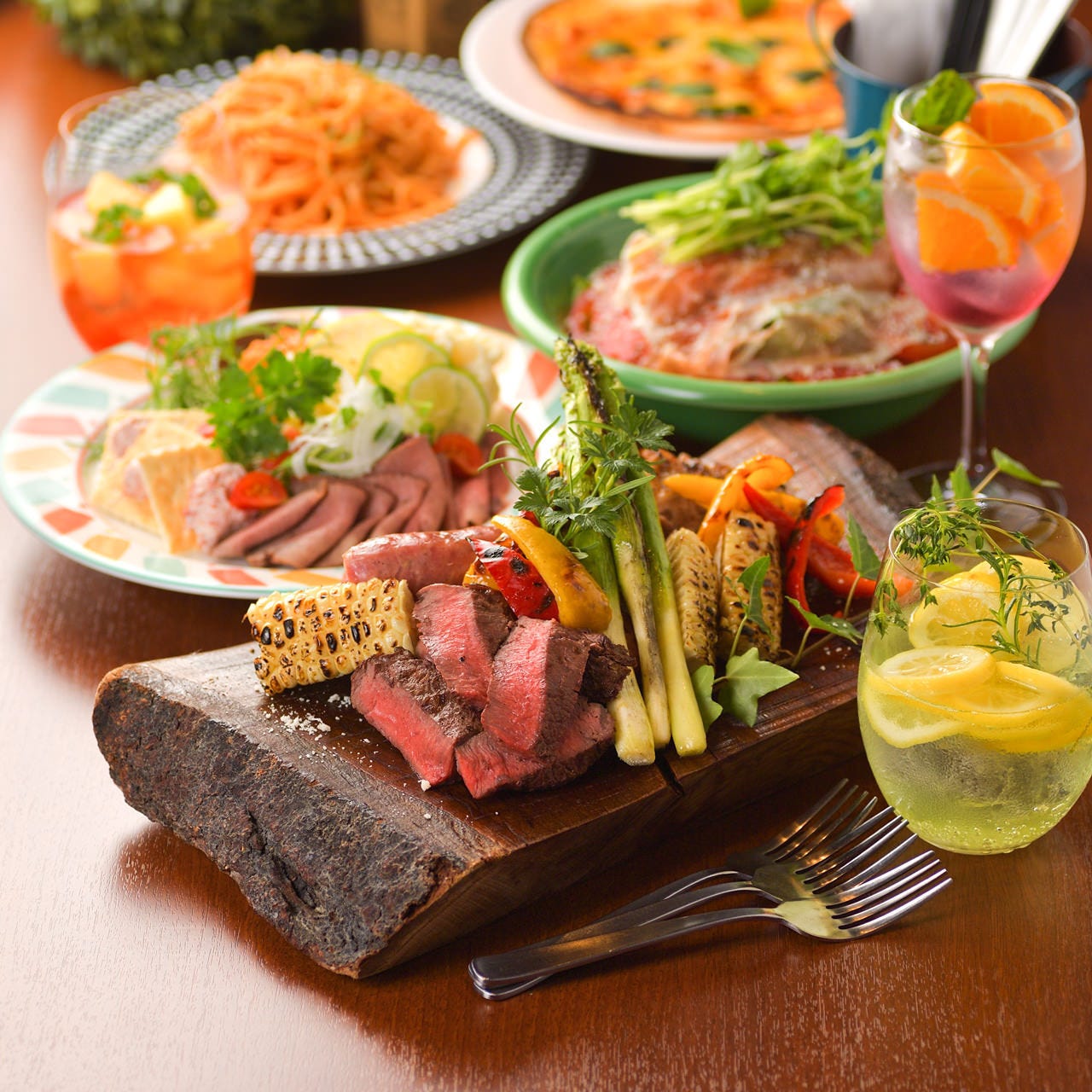 牛タンとがぶ飲みワイン MATSUDAYA メニュー：パーティープラン - 楽天