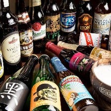 世界中の厳選ボトルビールが飲めます