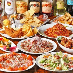 ★大人気★　貸切は料理6品＋３時間飲放付5500円→4400円