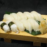 ヒラメの握り寿司