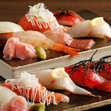 ”米福流” にぎり寿司も大人気！