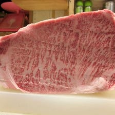 石川の名物・能登牛のステーキ