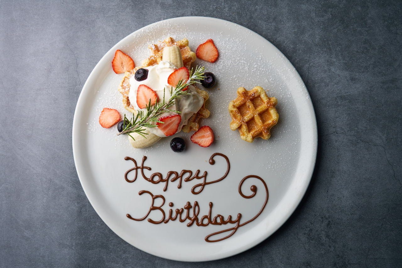 ☆デザート盛り合わせ☆アニバーサリープレート1280円→1080円の詳細