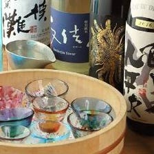 全国各地20種の日本酒＆焼酎を厳選