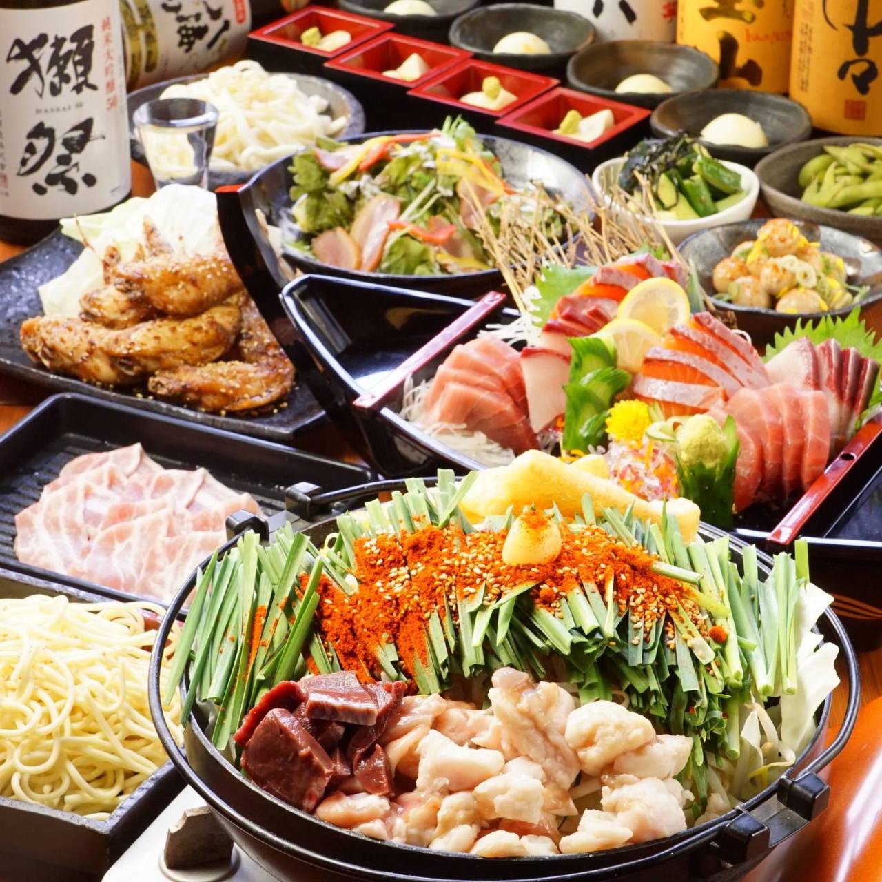 もつ鍋 手羽先 王道居酒屋 のりを大正店 こだわり情報 ぐるなび