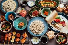 蕎麦と鶏はんさむ用賀