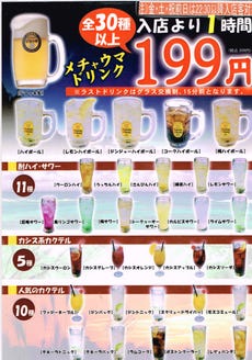 南方倶楽部 Hub メニュー Drink Menu ぐるなび