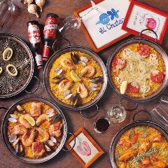 種類豊富な本格パエリア。女子会・宴会にオススメの逸品です！