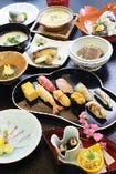 【和食会席】京料理+寿司の会席