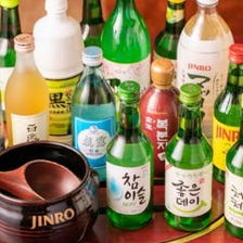 韓国酒、日本のお酒、種類豊富です
