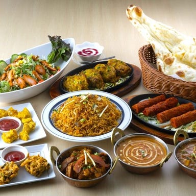 インド・ネパール料理 Miya Curry(宮カレー)_【インドパーティープラン※生ビール付き飲み放題セット】選べるカレー3種類、シークケバブなど自慢の8品