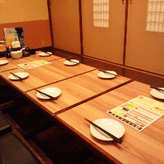 8名様～大人気の掘りごたつ個室での宴会はご予約必須☆