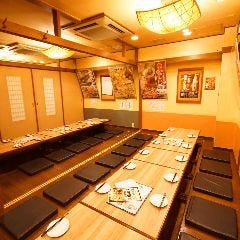 最大50名様まで完全個室でのご用意できます。