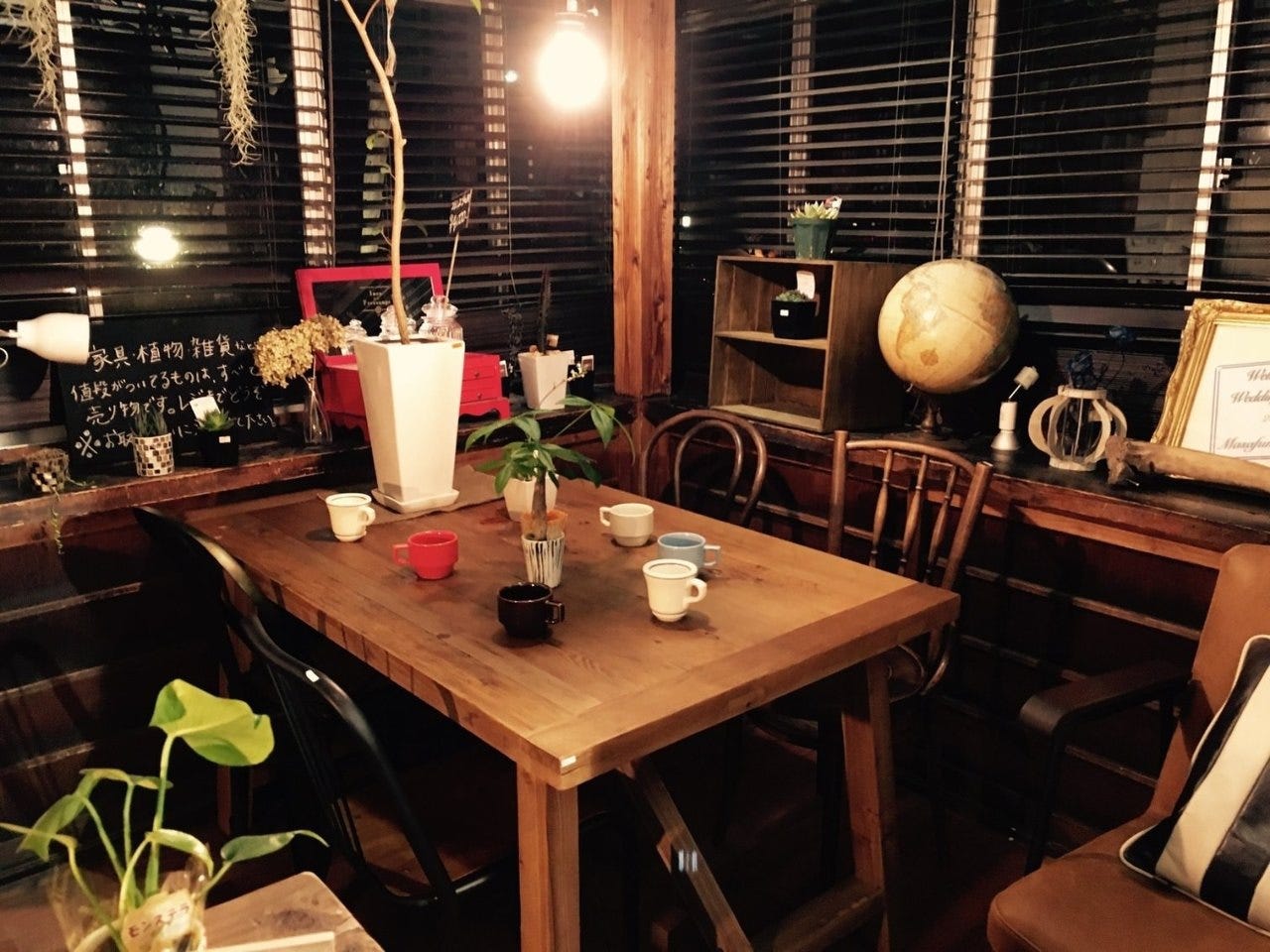 saburo36 cafeの店内の様子