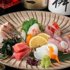 旬の鮮魚お刺身盛り合わせ