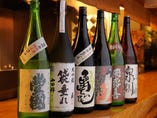「天明 亀の尾」「飛露喜」など、会津が誇る日本酒が多い