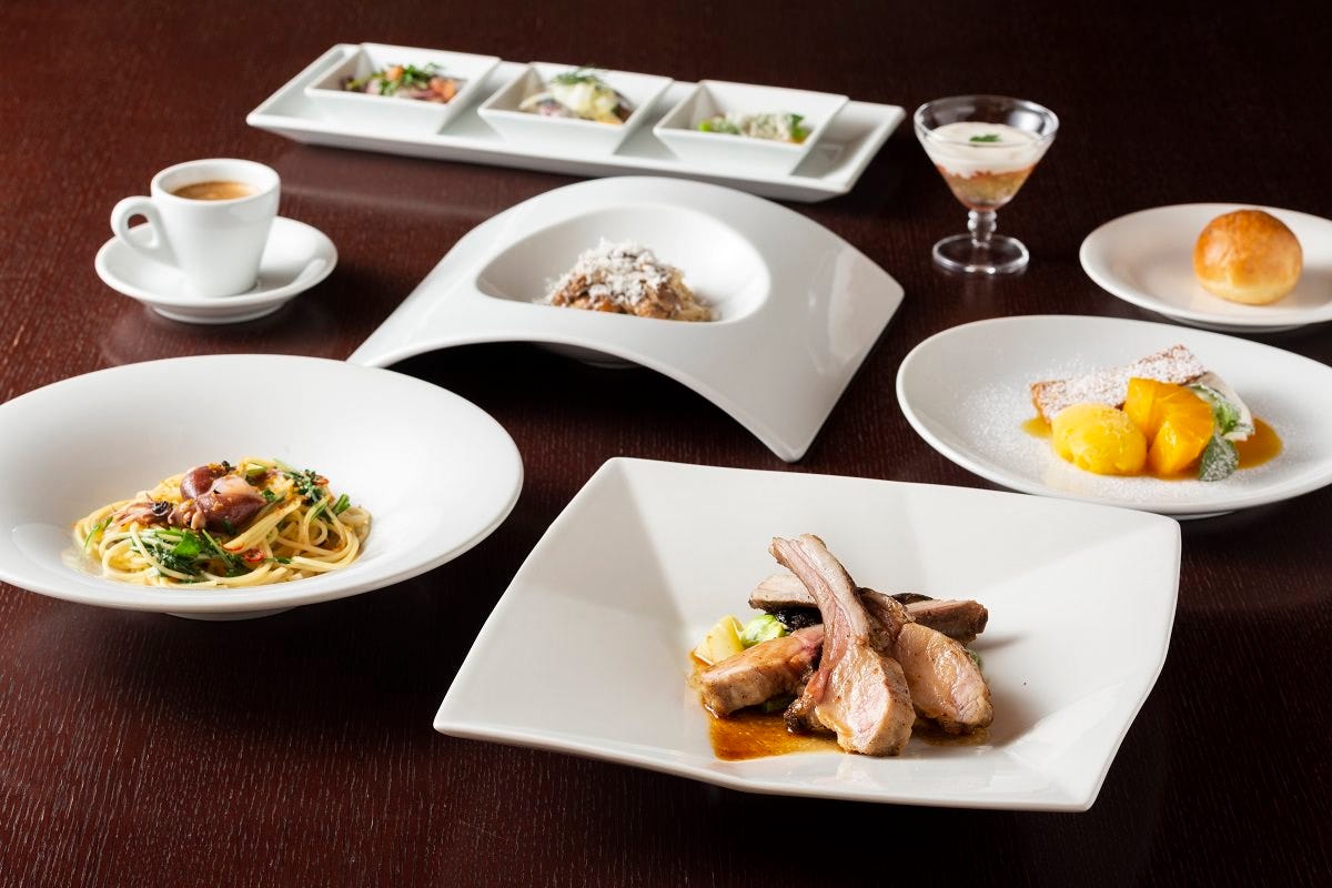 京都鴨川倶楽部 の7品コース