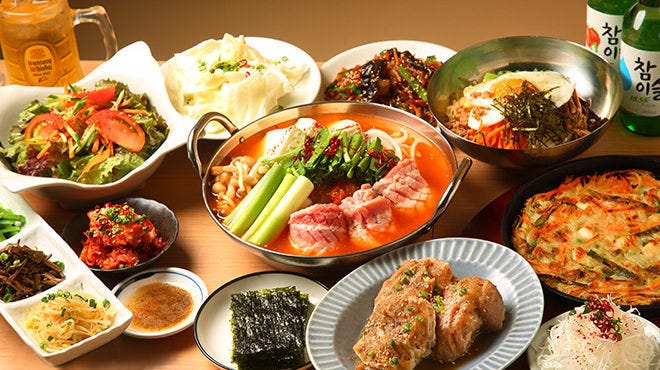 サムギョプサル食べ放題 韓国居酒屋 韓味 上野本店