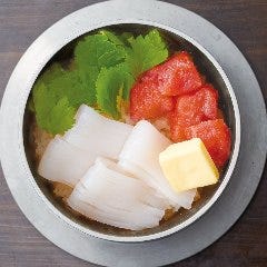 イカ明太バター釜飯