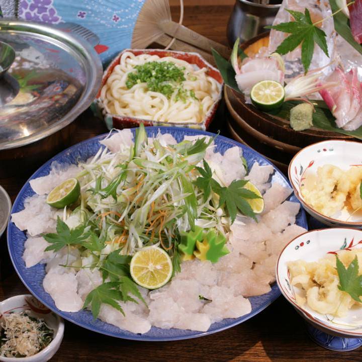 1分飲み放題付 淡路の泳ぎ鱧シンプルa激安コース 新大阪 居酒屋 宴会 飲み会 個室 合コン 飲み放題 の詳細 寿司居酒屋 すなおや新大阪店 新 大阪駅 居酒屋 ぐるなび