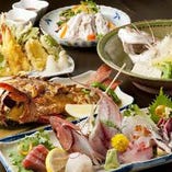旬の魚料理＆旬の和食料理を多数ご用意しております。