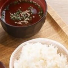明太とろろ・高菜付き♪ごはんとお吸い物はおかわり自由!