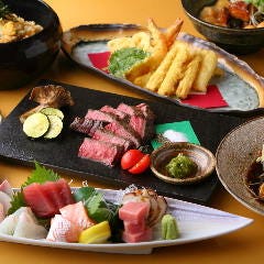 肉・魚・野菜がバランス良く摂れるコース多数ご用意！