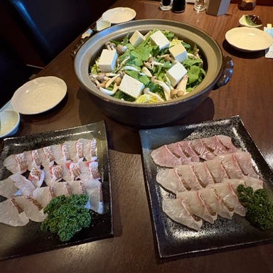 幸陽丸_【新コース登場】特選!鯛しゃぶコース 飲み放題2H付!(全7品)¥6,000(税込)