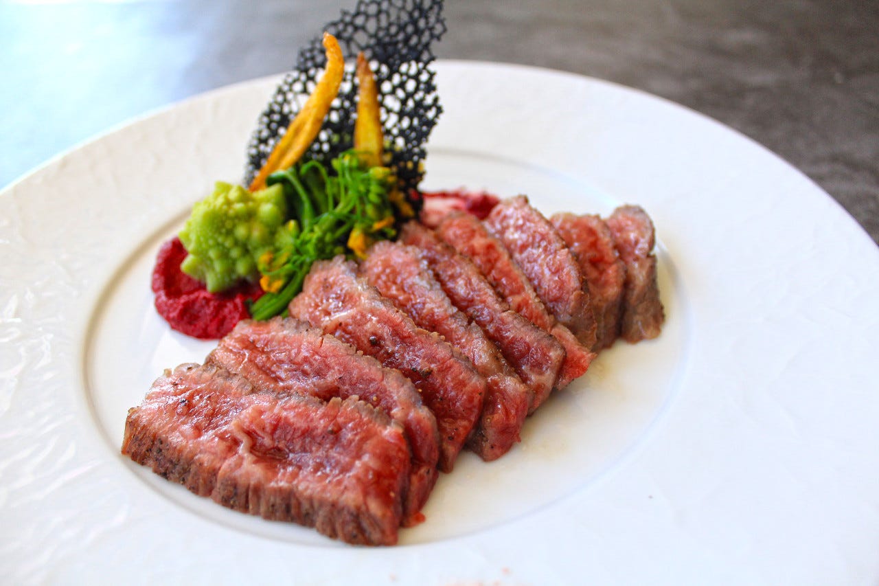 一番人気の高級和牛尾花沢牛のステーキがつくプラン！