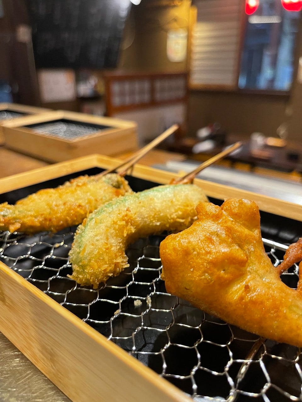 串揚げ Miyabi 定番串揚げ7本 の詳細 串揚げ 磨呂 蕨 串揚げ ぐるなび