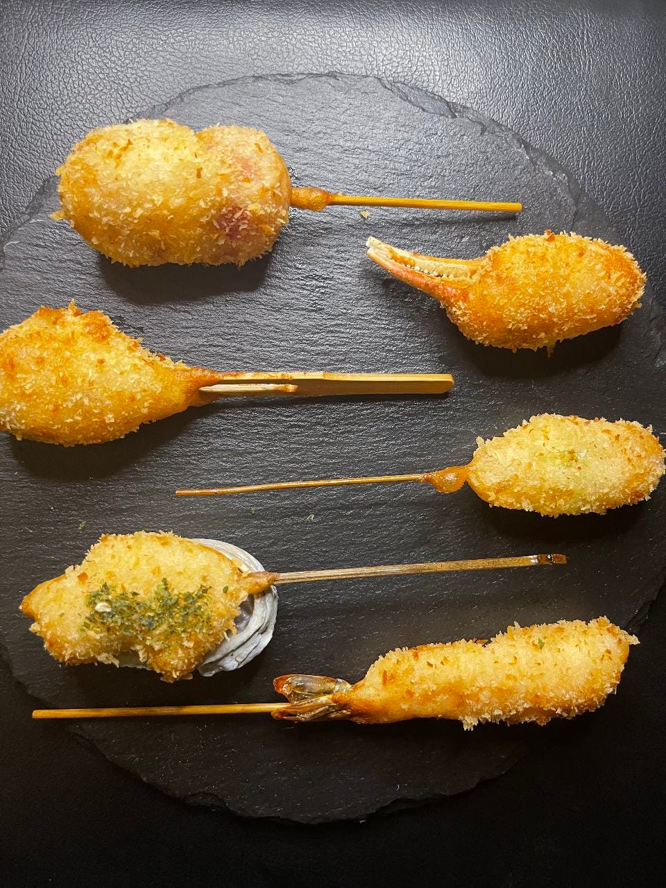 串揚げ Miyabi 定番串揚げ7本 の詳細 串揚げ 磨呂 蕨 串揚げ ぐるなび