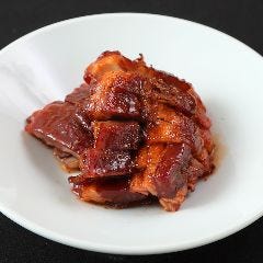 国産豚使用　サンザシ入りハチミツソースの窯焼きロースト生チャーシュー