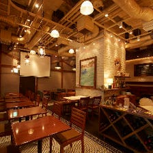 洗練された空間を60～100名で貸切OK