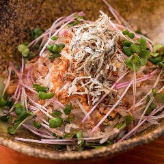 じゃことかつお節の大根サラダ