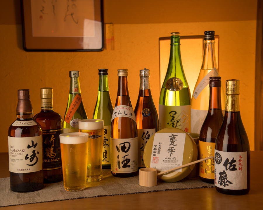 季節の美味しい日本酒にこだわって