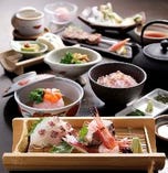 揚物に天ぷらが1皿で入る会席コース
クーポン持参で　5,500円～